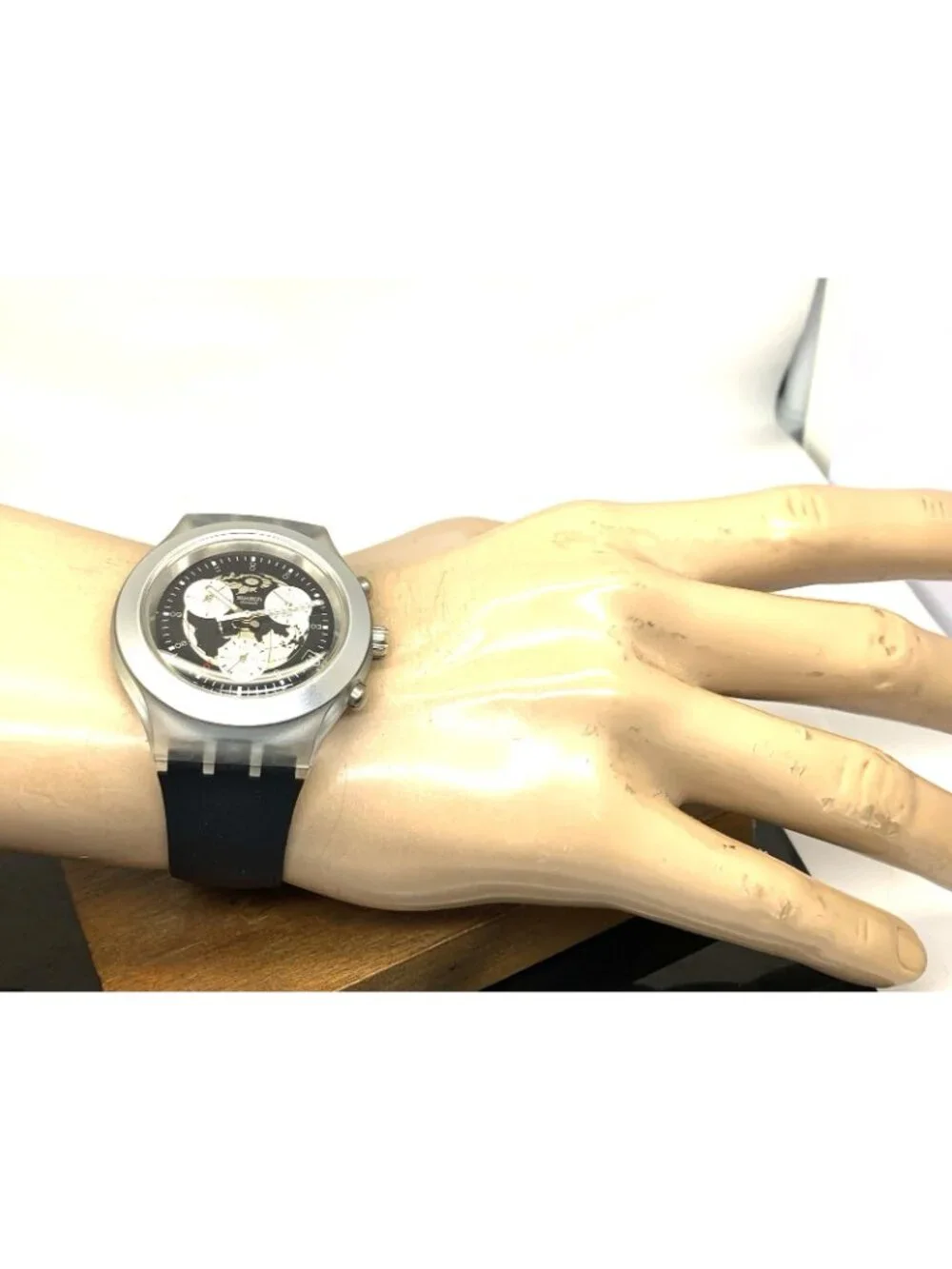 Swatch Men's Watch SVCK4003 James Bond 40th Anniversary Swiss Quartz Chronograph